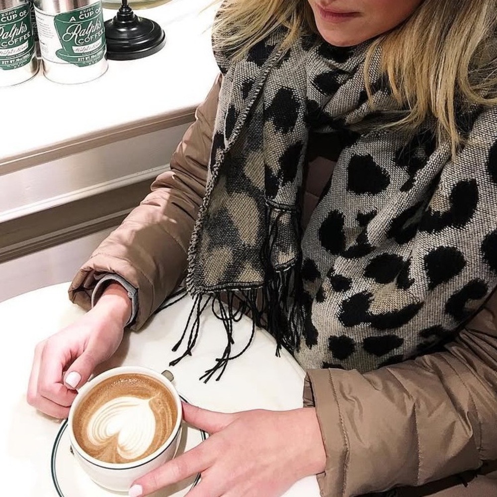 Tan Mid-Length Puffer Jacket - image 2